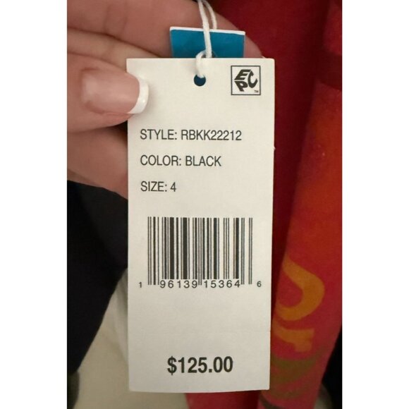 NEW Bleu by Rod Beattie Bandeau Mio One-Piece Swimsuit Black NWT - Size 4 - Picture 5 of 8